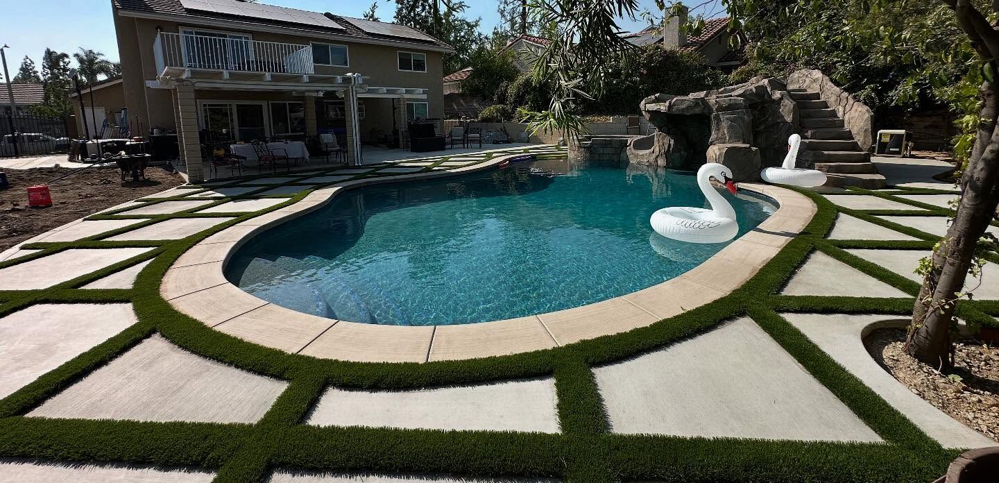 Pool Deck Pavers, San Dimas Artificial Grass & Pavers